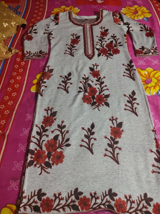 Woolan kurti uploaded by S S Garments on 10/1/2021