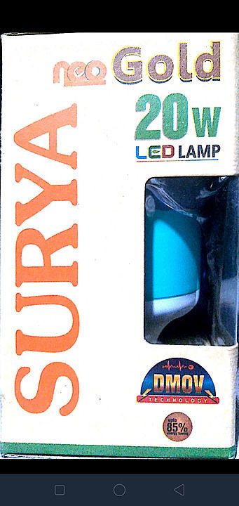 Surya LED bulb
1 year guarantee ke sath uploaded by Maa bhagwati mobile on 6/2/2020