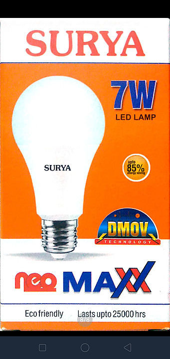 Surya LED bulb
One year guarantee ke sath uploaded by Maa bhagwati mobile on 6/2/2020