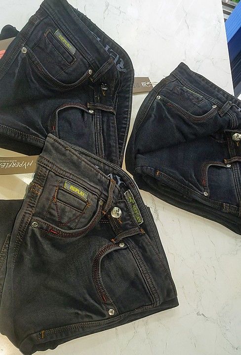 Product image with price: Rs. 450, ID: dark-colour-comfert-fit-danim-jeans-c56b5f67