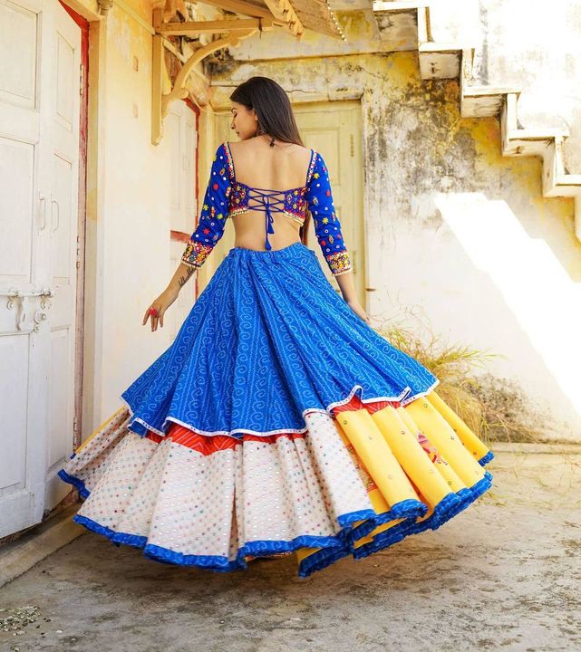 Lehenga choli uploaded by Cotten saree and suit on 10/1/2021