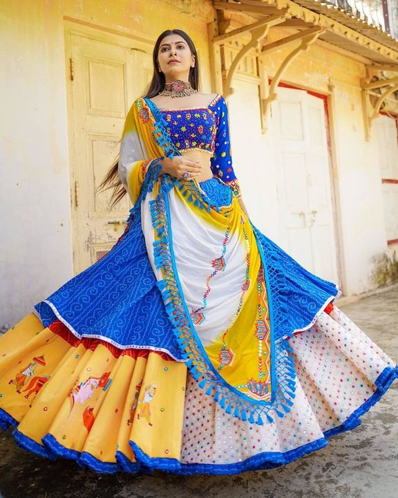 Lehenga choli uploaded by Cotten saree and suit on 10/1/2021
