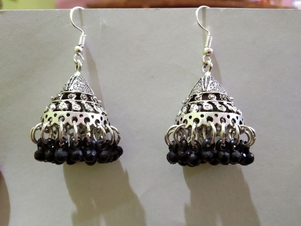 Oxidised Earring uploaded by business on 10/1/2021