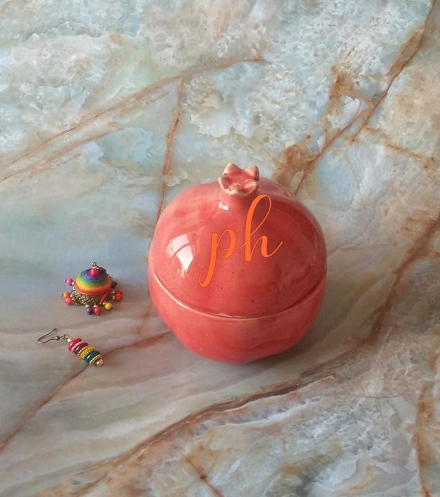 Ceramic Pomegranate jar uploaded by Apna bazaar on 10/1/2021