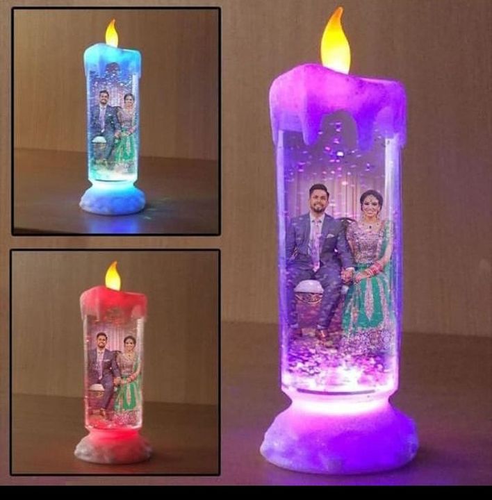 Personalized Photo candles  uploaded by business on 10/1/2021