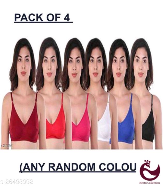 Comfy Bra combo set of 4 uploaded by Neetu's collection on 10/1/2021