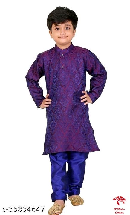 Boy's kurta payjana set uploaded by SR Fashion Collection on 10/2/2021