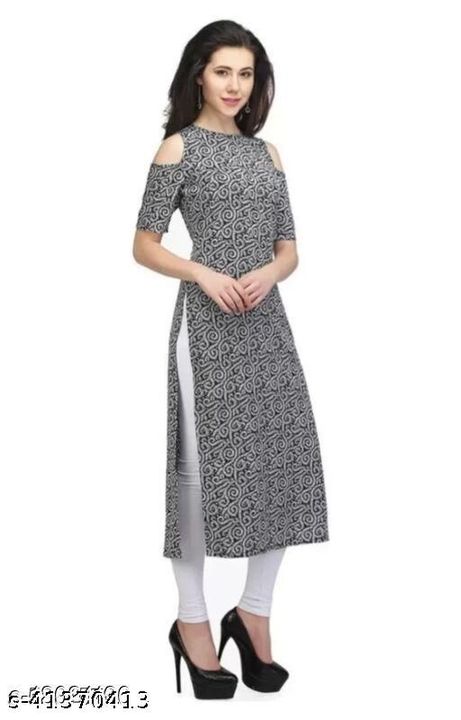 Women's Embroidered Rayon Long Anarkali Kurti
Fabric: Rayon 

Sleeves: Sleeves Are Included

Size:   uploaded by business on 10/2/2021
