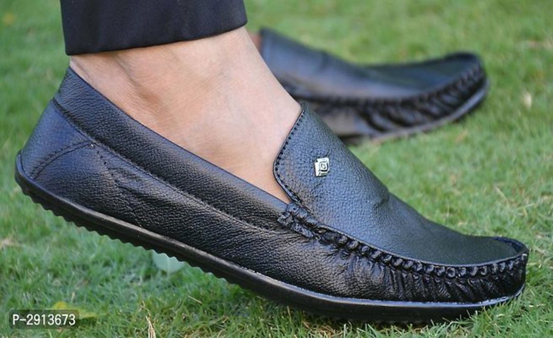 Elegant Solid Synthetic Leather Slip-on Men's uploaded by business on 10/2/2021