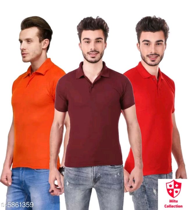 Trendy Men's Tshirt Combo  uploaded by business on 10/2/2021