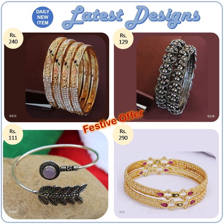 Bangles uploaded by Daily New Item on 10/2/2021