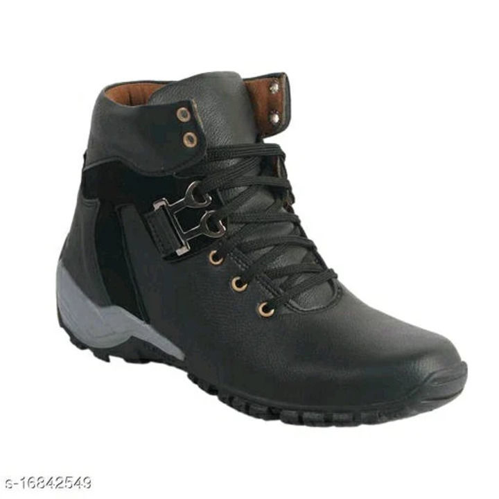 Stylish Men's Syntethic Leather Boots uploaded by business on 10/3/2021
