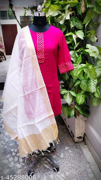 Charvi Attractive Women Dupatta Sets uploaded by DHANI ENTERPRISE on 10/3/2021