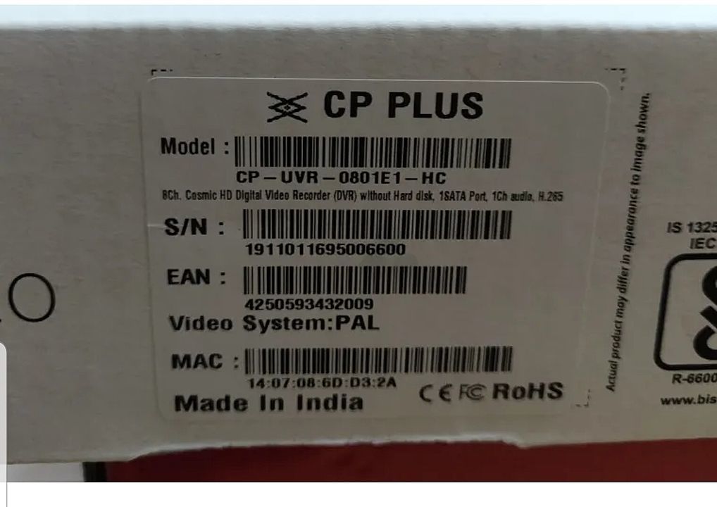 16ch CPPLUS HD CAMERA uploaded by KRISHNA COMPUTER  on 9/13/2020