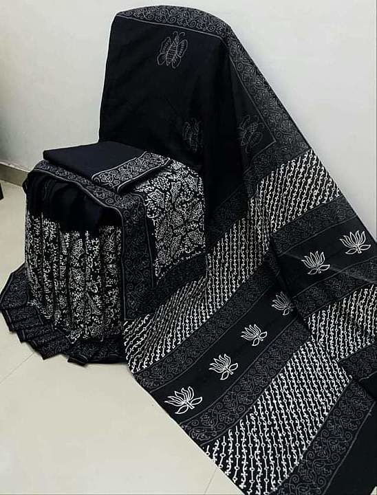 Post image Mul mul.cotton saree with bp