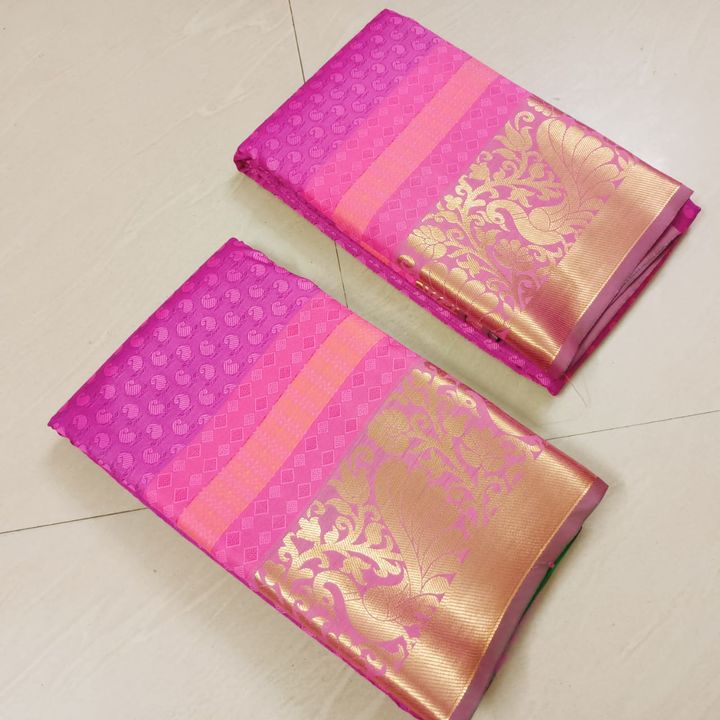 Semi silk saree uploaded by business on 10/3/2021
