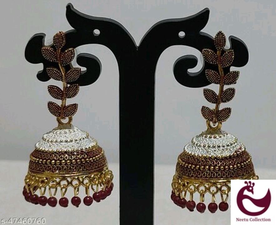 Beautiful earrings uploaded by Neetu's collection on 10/3/2021