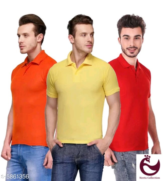 T shirts for men combo set of 3 uploaded by business on 10/3/2021