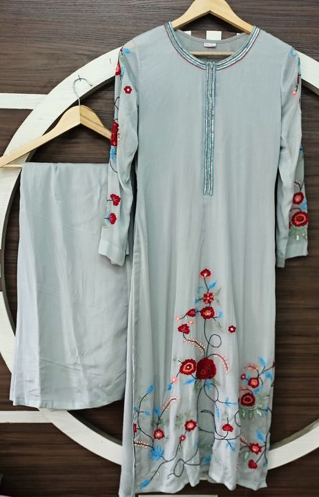 Kurti with pant uploaded by business on 10/3/2021