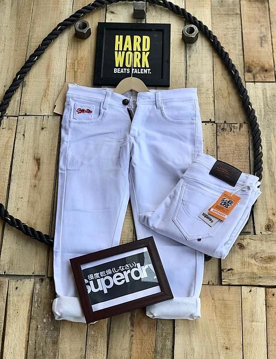 Superdry Denim white Jeans
Resellers welcome  uploaded by business on 6/2/2020