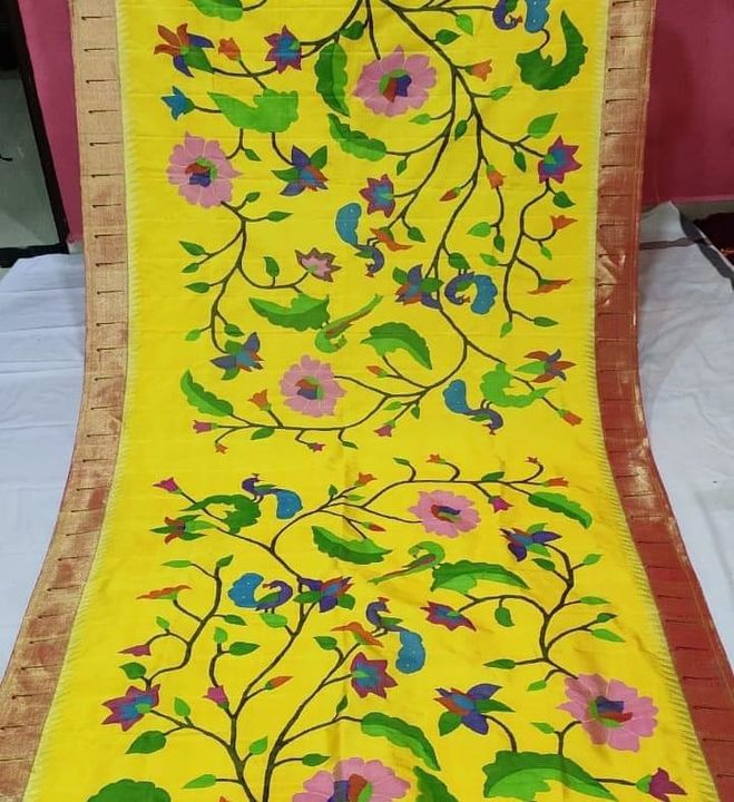 Puar silk duppata  only handwork  uploaded by business on 10/3/2021