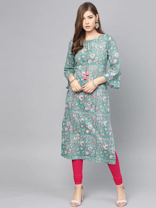 Pure Cotton Kurtis And Heavy Printed uploaded by BT TEX Bhagwati Textile on 10/4/2021