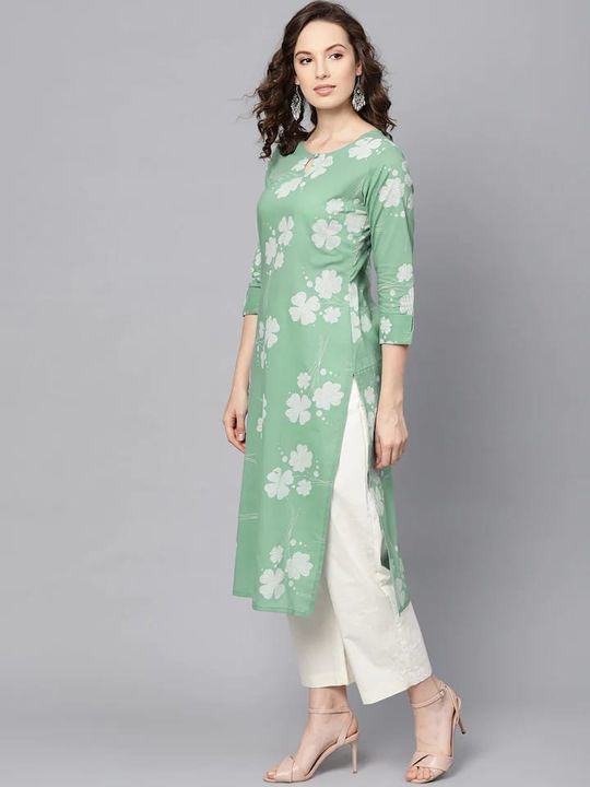 Pure Cotton Kurtis And Heavy Printed uploaded by BT TEX Bhagwati Textile on 10/4/2021
