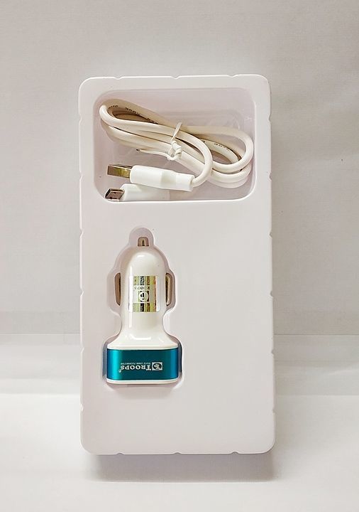 Troops 2.4 Amp, 2 port car charger with 6 months warranty

 uploaded by QR Traders on 9/13/2020