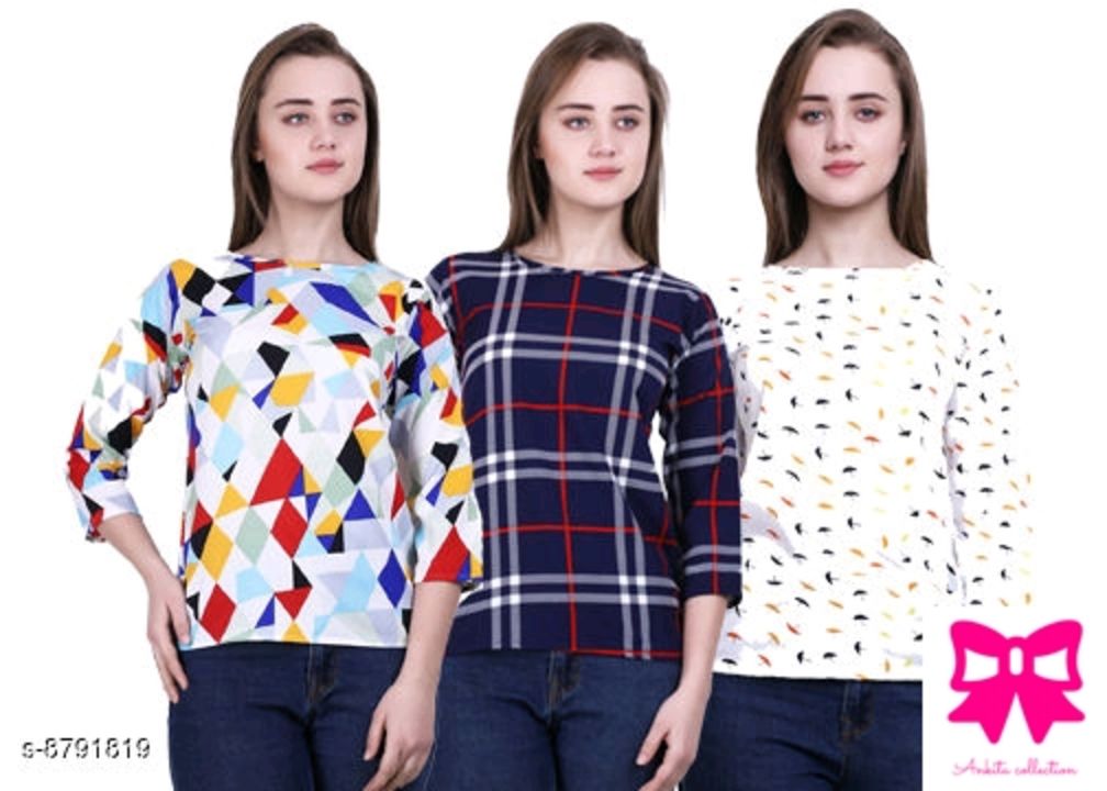 Printed women Tops  uploaded by business on 10/4/2021