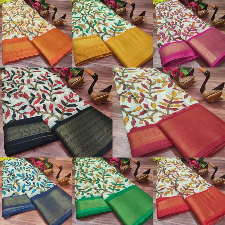 Cotton saree uploaded by business on 10/4/2021
