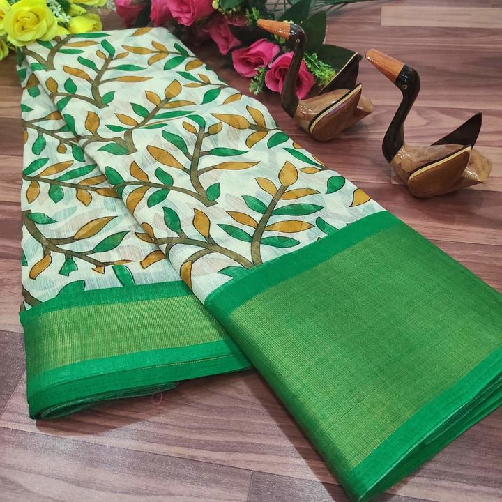 Cotton saree uploaded by Jain Impex on 10/4/2021