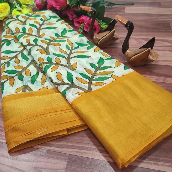 Cotton saree uploaded by Jain Impex on 10/4/2021
