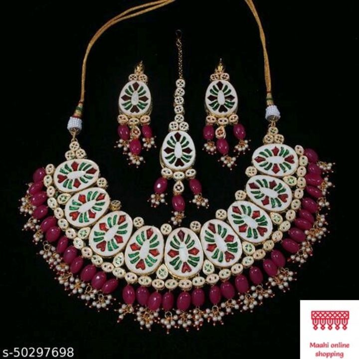 Necklace uploaded by Maahi online shopping on 10/4/2021