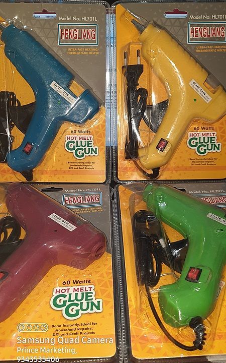 60W Glue Gun with Switch uploaded by Prince Marketing  on 9/14/2020