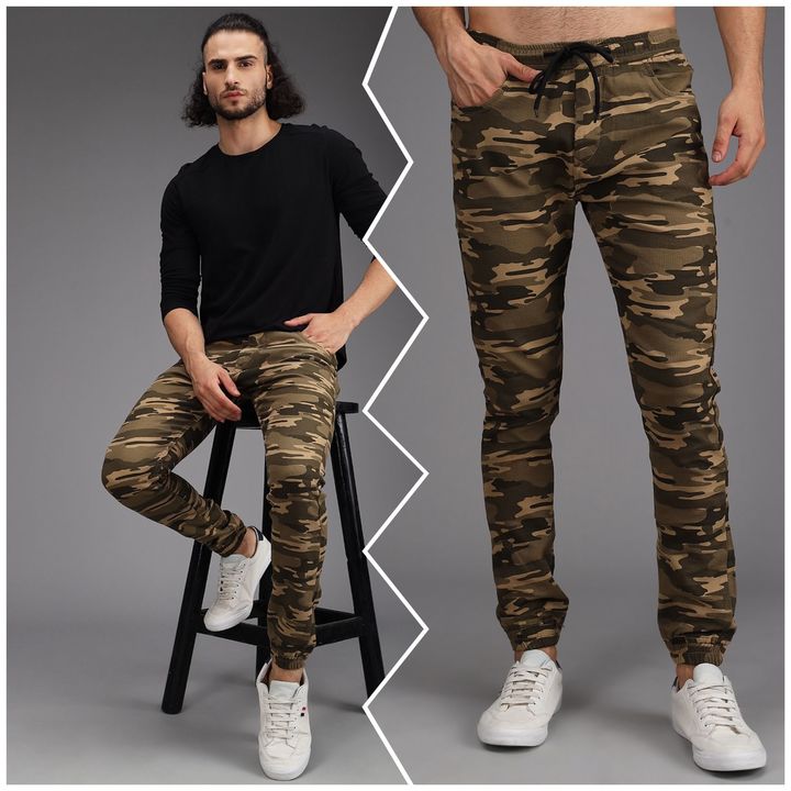 Men’s camouflage cargos uploaded by business on 10/5/2021