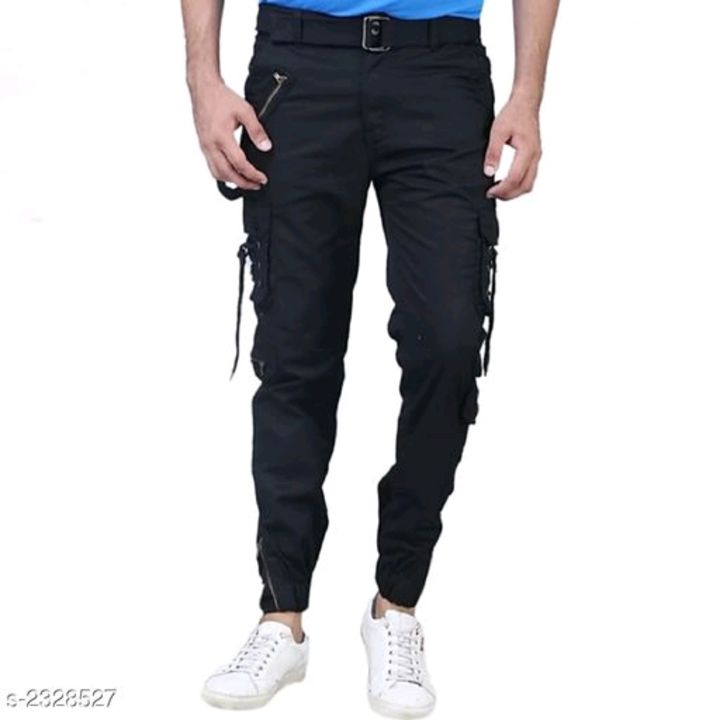 Stylish Men's Cotton Cargo Pants uploaded by T shirt and shorts on 10/5/2021