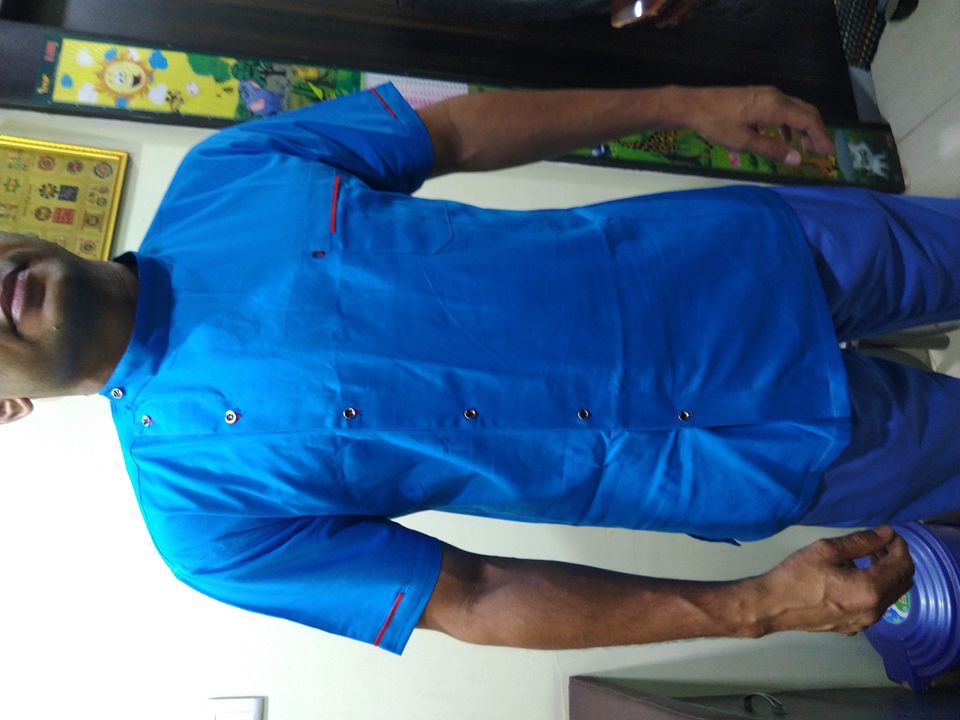 Scrubs uniform side button uploaded by Ram Thorat on 10/5/2021