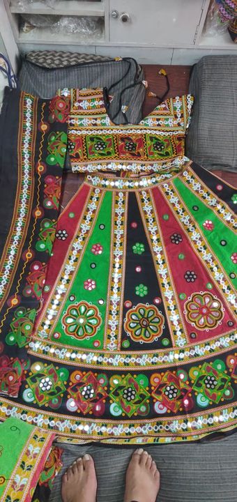 Gujrati lehga chuni top uploaded by Sandeep fancy dress on 10/6/2021