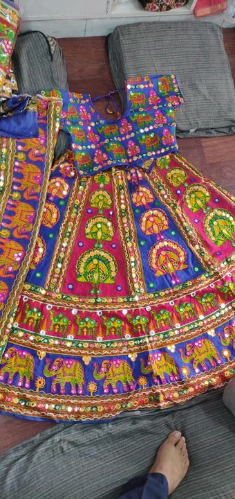 Gujrati lehga chuni top uploaded by Sandeep fancy dress on 10/6/2021
