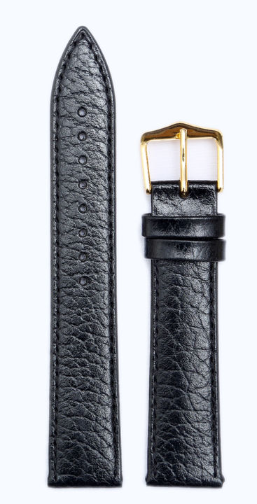Exor black color leather watch strap  uploaded by business on 10/6/2021