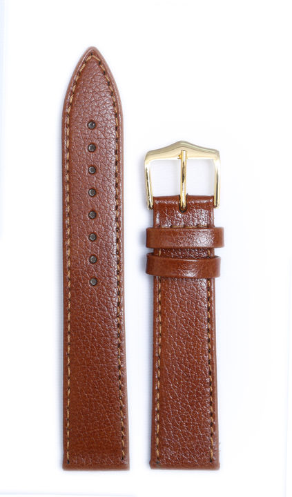 Exor tan color 18mm leather watch strap  uploaded by business on 10/6/2021