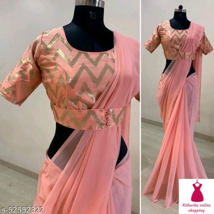 Women's trendy saree uploaded by Rithwika fashions on 10/6/2021