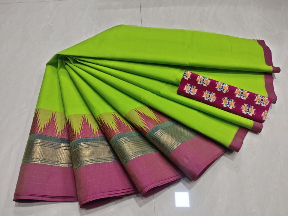 Chettinad cotton saree uploaded by Muthuraj MS on 10/6/2021