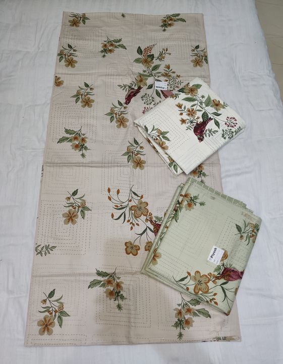 Embroidery bedsheet uploaded by business on 10/6/2021