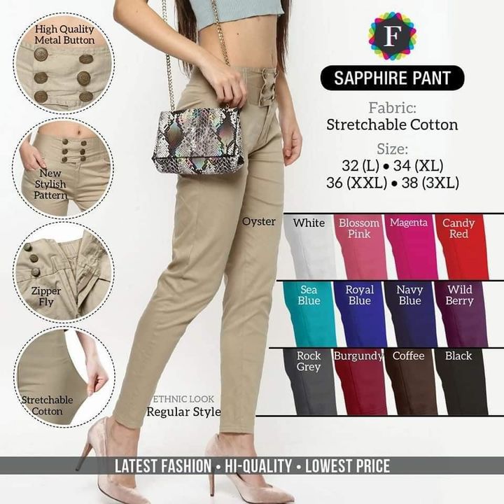 Stretchable Pants, Waist Size: 32.0 at Rs 450 in Surat