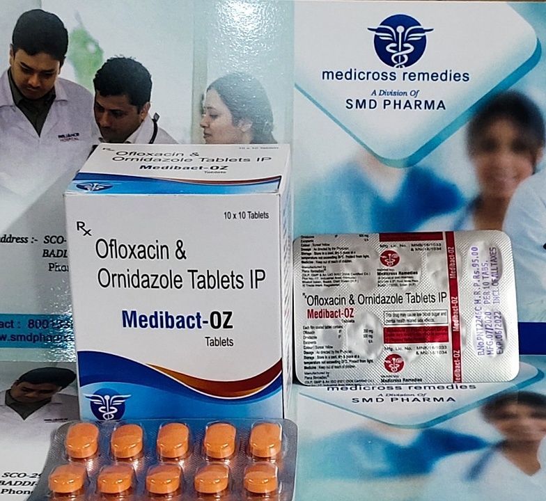 Ofloxacine with Ornidazole uploaded by Medicross Remedies on 9/14/2020