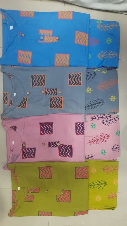 Post image This kurti pant sets demand are on top
Made of 100% cotton at low cost
