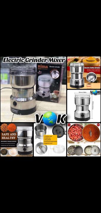 Electric grinder mixer uploaded by Jeen creation on 10/7/2021