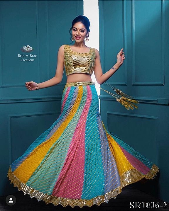 Party wear lehenga uploaded by business on 9/14/2020