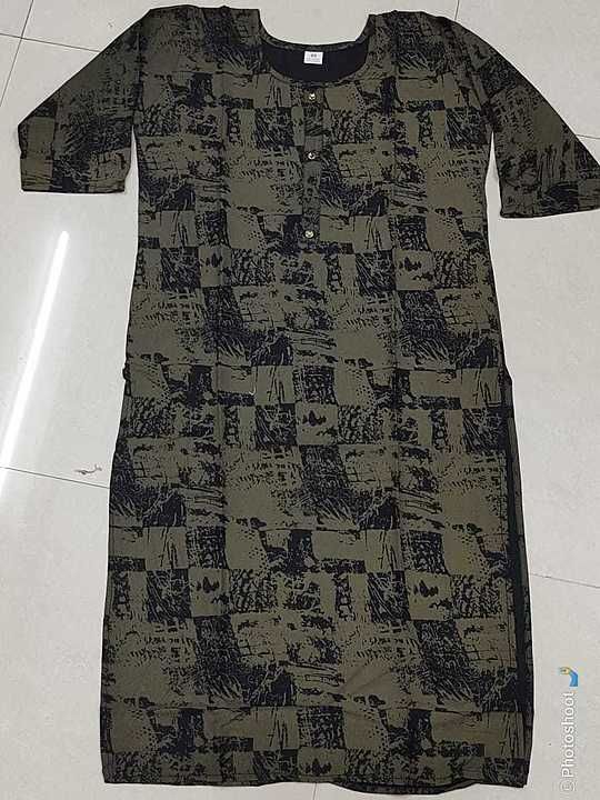 Reyon kurti (mix different prints)
 uploaded by Readymade Garments & Grocery  on 9/14/2020